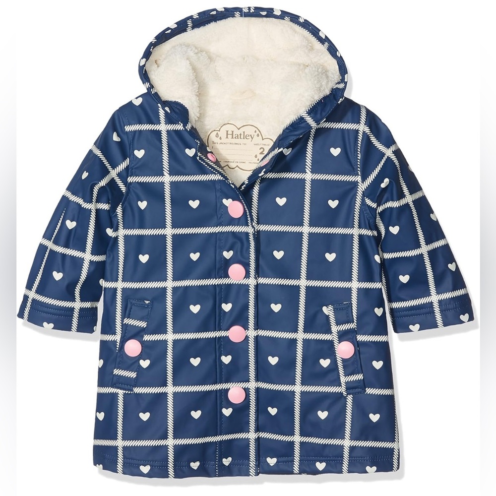 Hatley sherpa-lined raincoat
